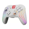 PDP Afterglow Wave White mando USB analógico / digital Nintendo Switch, Nintendo Switch Lite, Nintendo Switch OLED
