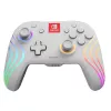PDP Afterglow Wave White mando USB analógico / digital Nintendo Switch, Nintendo Switch Lite, Nintendo Switch OLED