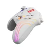 PDP Afterglow Wave White mando USB analógico / digital Nintendo Switch, Nintendo Switch Lite, Nintendo Switch OLED