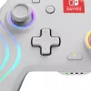PDP Afterglow Wave White mando USB analógico / digital Nintendo Switch, Nintendo Switch Lite, Nintendo Switch OLED