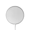 Cargador inalámbrico Crong MagSpot CRG-MS15W-SLV carga rápida para interiores DC