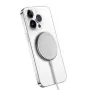 Cargador inalámbrico Crong MagSpot CRG-MS15W-SLV carga rápida para interiores DC