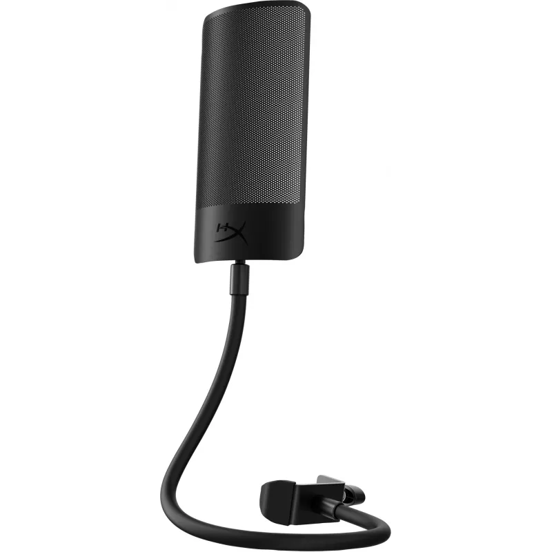 Filtro antipop para micrófono HyperX Shield 6X256AA, cuello de cisne flexible, negro