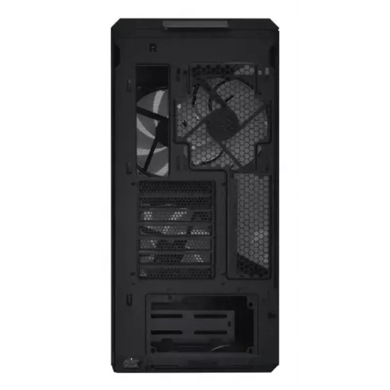 Caja para PC Lian Li Lancool 217 INF Midi Tower — Negra, compatibilidad EATX/ATX/Micro‑ATX/Mini‑ITX, 2x120mm frontal, 1x140mm trasero, 1×3,5 inch + 8×2,5 inch, cristal templado