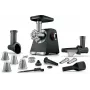 Bosch Serie 6 Picadora de carne 2100 W Negra, Plata