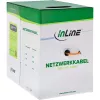 InLine Cable de instalación sólido 250MHz S/STP Cat.6 CU AWG23 libre de halógenos 100m