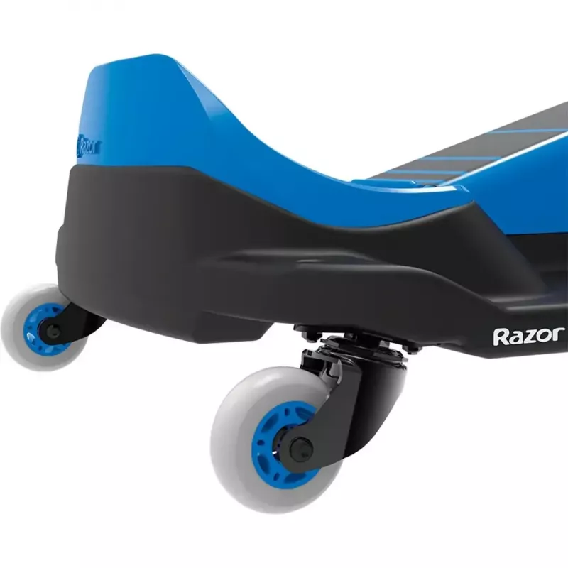 Kart de derrape eléctrico Razor Crazy Cart Shift, azul, 12 V, litio