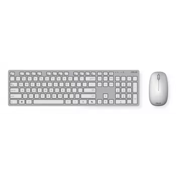 ASUS W5000 conjunto inalámbrico de ratón y teclado incluye teclado y ratón universal RF inalámbrico blanco