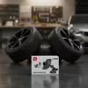 Soporte para coche Crong Carclip para salpicadero y parabrisas, pasivo, para smartphones, negro (carbono)