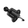 Soporte para rejilla de ventilación del coche Crong Carclip Air Vent (para móviles), negro/carbono