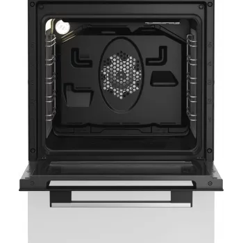 Whirlpool W5V5LCW Cocina independiente placa eléctrica vitrocerámica negra, blanca