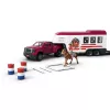 schleich Lakeside Truck con remolque, animal, caballos, 5 años, multicolor