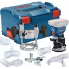 Fresadora de cantos a batería Bosch GKF 18V-8 — 18 V, pinza de 8 mm