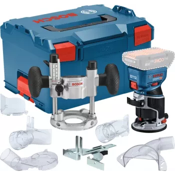 Fresadora de cantos a batería Bosch GKF 18V-8 — 18 V, pinza de 8 mm