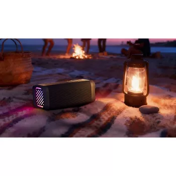Altavoz portátil mono Philips TAS5000EB, 35 W RMS, 2 vías, Bluetooth, 30 m de alcance, negro