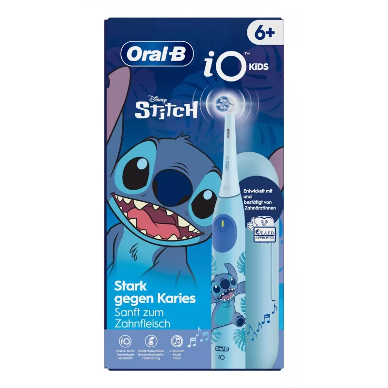 Oral-B iO Kids Stitch cepillo de dientes infantil rotatorio azul