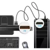 Techly Cable de vídeo HDMI a DVI-D M/M 3m ICOC HDMI-D-030, 3 m, HDMI, DVI-D, conector macho, conector macho, dorado