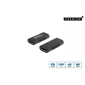 Microconnect USB3.2CFFA Adaptador de cable USB C Negro