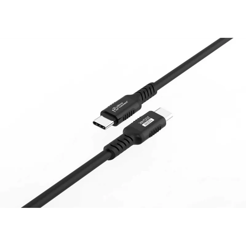 Cable Premium de USB-C a USB-C MicroConnect, USB4 20 Gbps, 3 m (MC-USB4-CC20LQ-3)