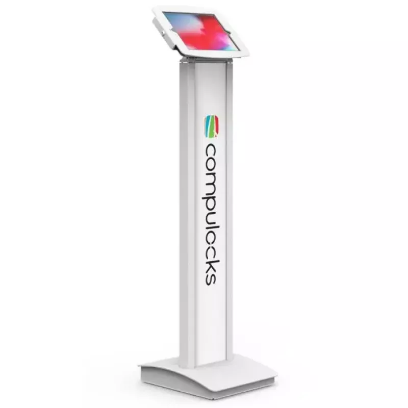 Soporte para tablet Compulocks VESA Brandable Floor Stand Blanco