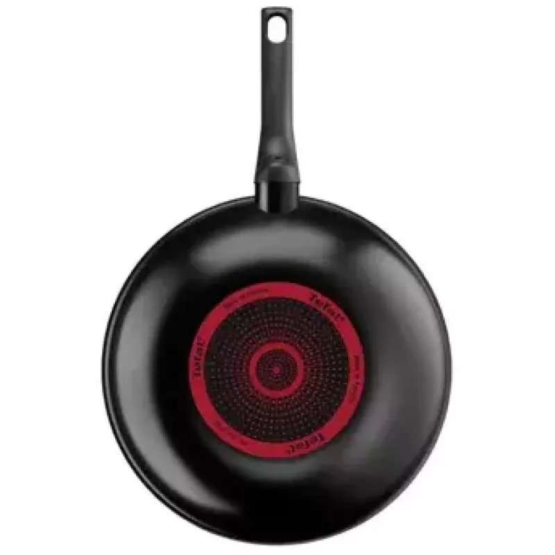 Sartén wok/salteado Tefal Simply Clean B5671953, 28 cm, Aluminio, revestimiento antiadherente de titanio, Thermo-Spot