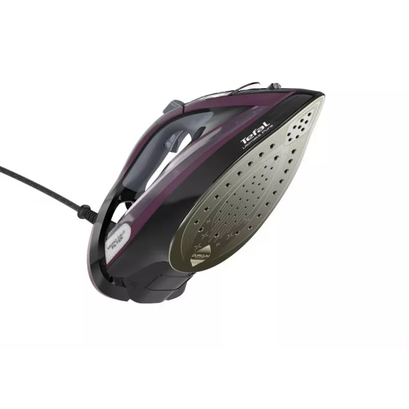 Plancha de vapor Tefal Ultimate Pure FV9835 — 3000 W, 55 g/min de vapor continuo, 240 g/min de golpe de vapor, depósito de agua de 0,35 l, cable de 2,5 m, sistema antical