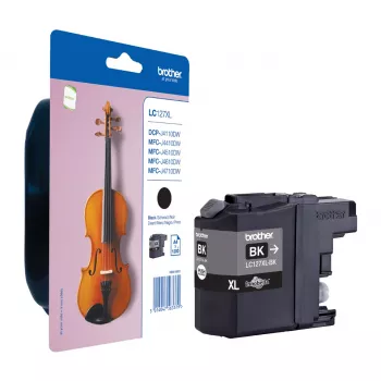 Brother LC127XLBKBP cartucho de tinta 1 ud. original negro