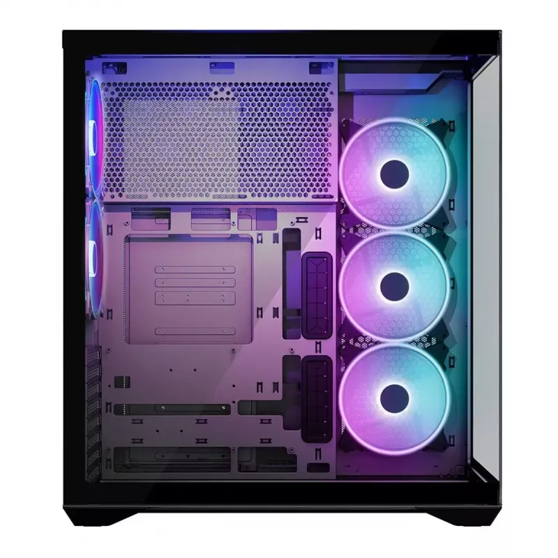 Caja de PC Full-Tower MODECOM Volcano SPACE XL ARGB — Full Tower, compatible con E-ATX, cristal templado, ARGB, GPU de hasta 440 mm