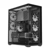 Caja de PC Full-Tower MODECOM Volcano SPACE XL ARGB — Full Tower, compatible con E-ATX, cristal templado, ARGB, GPU de hasta 440 mm