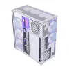 Caja de PC Full-Tower MODECOM Volcano SPACE XL ARGB FULL TOWER 5F Blanca — ATX, cristal templado, ARGB, USB-C