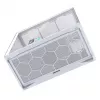 Caja de PC Full-Tower MODECOM Volcano SPACE XL FULL TOWER NF Blanca — ARGB, cristal templado, 8 ranuras de expansión, GPU de hasta 440 mm