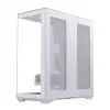 Caja de PC Full-Tower MODECOM Volcano SPACE XL FULL TOWER NF Blanca — ARGB, cristal templado, 8 ranuras de expansión, GPU de hasta 440 mm