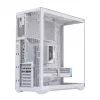 Caja de PC Full-Tower MODECOM Volcano SPACE XL FULL TOWER NF Blanca — ARGB, cristal templado, 8 ranuras de expansión, GPU de hasta 440 mm