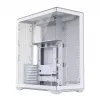 Caja de PC Full-Tower MODECOM Volcano SPACE XL FULL TOWER NF Blanca — ARGB, cristal templado, 8 ranuras de expansión, GPU de hasta 440 mm