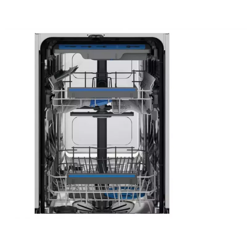 Lavavajillas integrable Electrolux EEM43211L, Slimline 45 cm, 10 cubiertos, 44 dB, 8 programas, AirDry