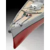 Maqueta de barco de guerra Revell Bismarck kit 1:350
