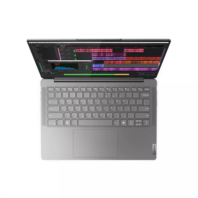 Portátil Lenovo Yoga Slim 7 14IMH9 Intel Core Ultra 5 125H 35,6 cm (14 inch) WUXGA 16 GB LPDDR5x-SDRAM 512 GB SSD Wi-Fi 6E (802.11ax) Windows 11 Home Alemán Gris