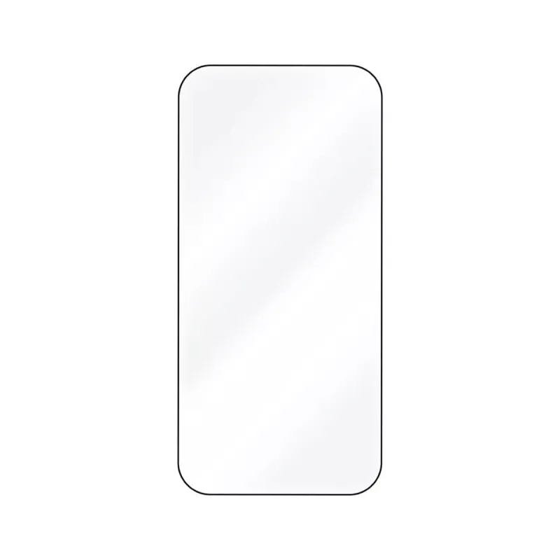 Protector de pantalla FIXED para Apple iPhone 17 Pro — cristal templado, negro, Armor con aplicador antipolvo y capa AR