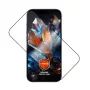 Protector de pantalla FIXED para Apple iPhone 17 Pro — cristal templado, negro, Armor con aplicador antipolvo y capa AR