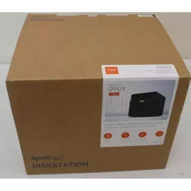 NAS en torre SYNOLOGY DS423 — Realtek RTD1619B 1,7 GHz, 2 GB DDR4, 4 x 3,5