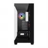 Caja FSP M340-BA semitorre mITX, mATX, ATX Negra ARGB, semitorre, PC, negro, ATX, micro ATX, Mini-ITX, cristal, SPCC, 17 cm