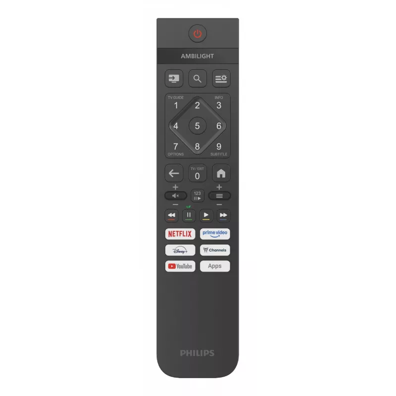 TV Philips 43PUS8450/12 43 inch QLED 4K Ultra HD, 3840×2160, Titan OS, Wi‑Fi, Ethernet, Negro