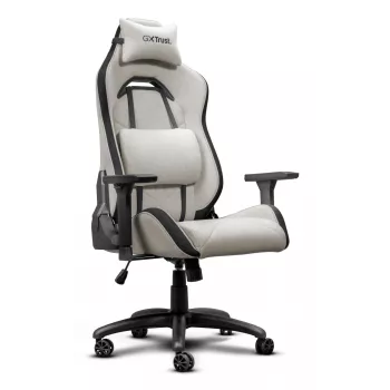 Silla gaming Trust 25532 para PC, asiento acolchado, beige
