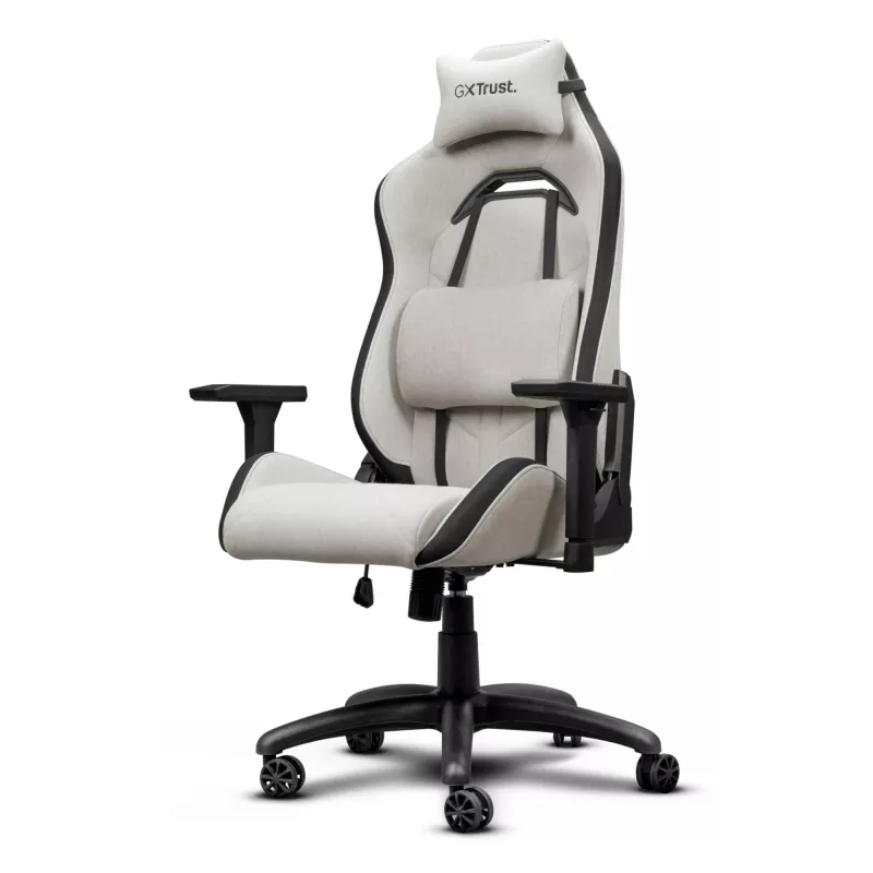 Silla gaming Trust 25532 para PC, asiento acolchado, beige