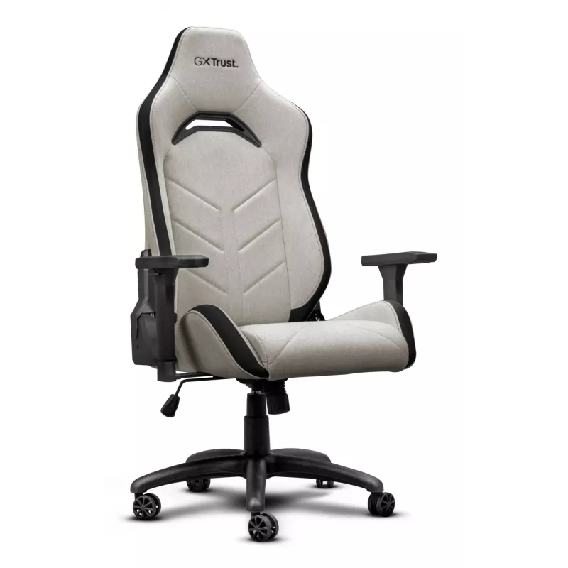 Silla gaming Trust 25532 para PC, asiento acolchado, beige