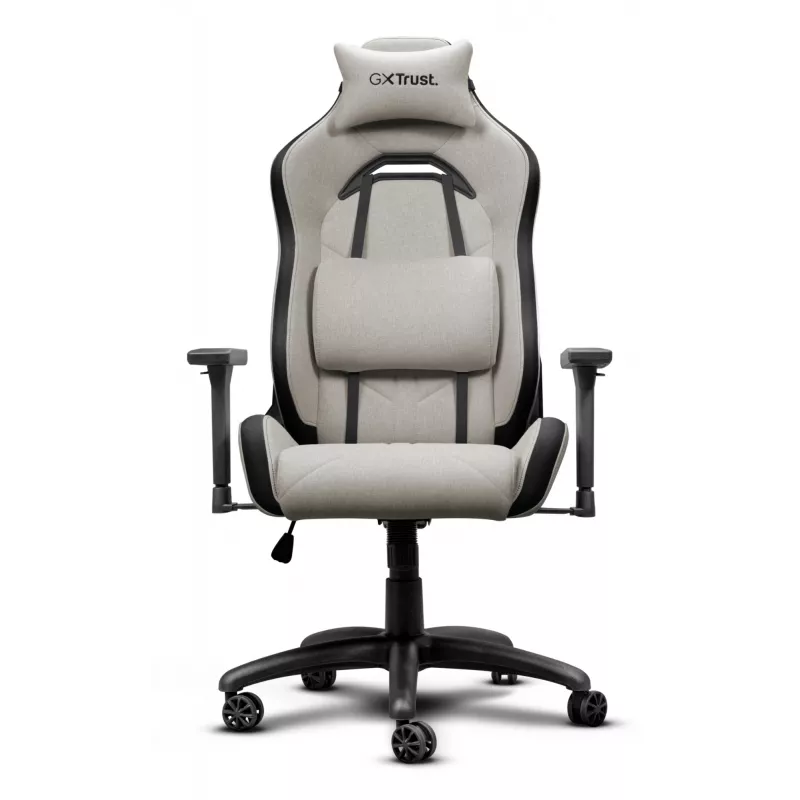 Silla gaming Trust 25532 para PC, asiento acolchado, beige