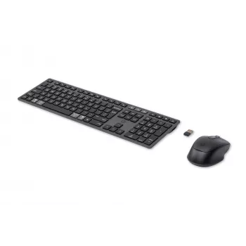 Conjunto de teclado y ratón inalámbricos recargables multidispositivo HP 720