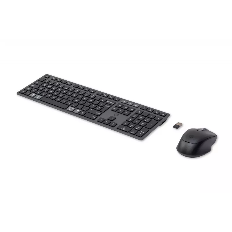Conjunto de teclado y ratón inalámbricos recargables multidispositivo HP 720