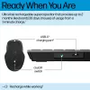 Conjunto de teclado y ratón inalámbricos recargables multidispositivo HP 720