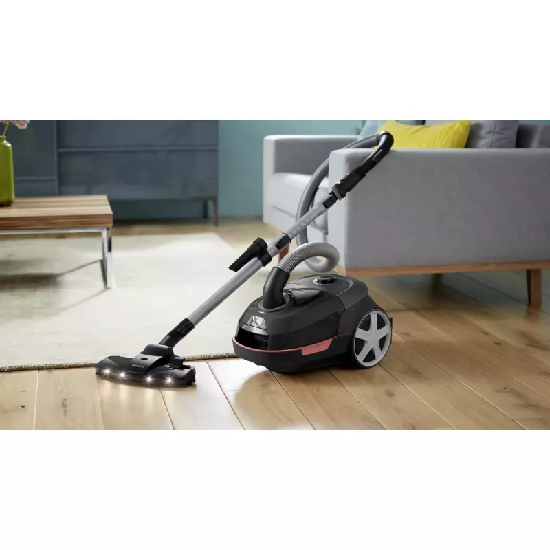 Aspirador de suelo Philips XD6142/12 — 900 W, bolsa de 4 L, filtro HEPA, negro